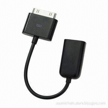 Camera Connector OTG Cable for iPad, iPhone, iPod with Including JPEG Format